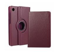 for Custodia intelligente girevole a 360 gradi compatibile con Huawei Matepad T8 8.0 pollici 2020 con supporto in pelle for tablet per(Purple)