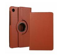 for Custodia intelligente girevole a 360 gradi compatibile con Huawei Matepad T8 8.0 pollici 2020 con supporto in pelle for tablet per(Brown)