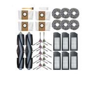 For Deebot X1 Omni Turbo Accessori for aspirapolvere Spazzola principale Filtro HEPA Panno for pulizia Mop Parti del sacchetto for la polvere (Color : Set25)