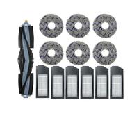 For Deebot X1 Omni Turbo Accessori for aspirapolvere Spazzola principale Filtro HEPA Panno for pulizia Mop Parti del sacchetto for la polvere (Color : Set2)