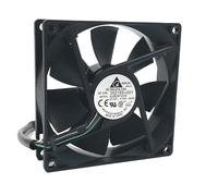 For Delta AFB0912VH AUB0912VH 9 cm 90mm 90 * 90 * 2 5mm 9225 DC 12V 0,60a 4 -Pin PWM Computer CPU Cooling Fans (Blade Color : Deep Blue)