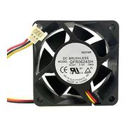 For Delta QFR0624SH 24V 0.15A 6025 6cm Ultra-Quiet Inverter server Fan
