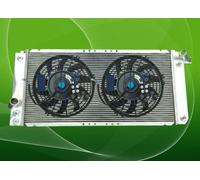 FOR Deville 1993-1999 El Dorado 1993-02 Seville 4.6 V8 93 94 3 ROW RADIATOR+FAN