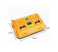 For Dewalt 12v20v Power Tool Lithium Battery Charger Dcb102 Rapid Charger