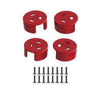 For DJI Avata Eliche Avata colorate 2925S Puntelli Drone CW CCW Pale Elica for DJI Avata Dron Accessori (Color : Motor cover red)
