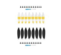 For DJI Mavic Mini 16Pcs Eliche Mavic Mini Eliche compatibili for DJI Mavic Mini Drone Sostituzione Puntelli a basso rumore e lame a sgancio rapido (Color : 8 Silver 8 Yellow)