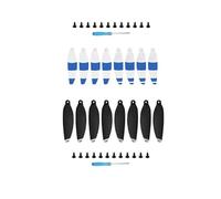 For DJI Mavic Mini 16Pcs Eliche Mavic Mini Eliche compatibili for DJI Mavic Mini Drone Sostituzione Puntelli a basso rumore e lame a sgancio rapido (Color : 8 Silver 8 Blue)