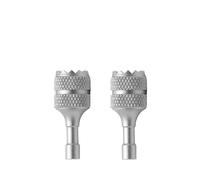 For DJI Mini 4 Pro/Air 3/Mini3 Pro/Mavic 3/RC 2 Joystick Sticks Telecomando Rocker di ricambio in alluminio for accessori for droni(Silver)