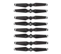 For DJI Spark Propellers 8pcs Propeller Drone, 4730F Puntelli a lama pieghevole a sgancio rapido for Spark, eliche CW CCW (Color : White Stripe)