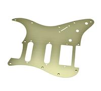 For Dopro 11 fori in alluminio anodizzato stile moderno for Strat for battipenna for chitarra For HSS piastra antigraffio Fender(Gold)
