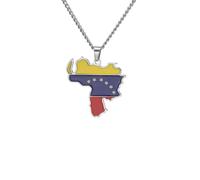 For European and American countries Stainless Steel Map Pendant Necklaces Simplicity Jewelry Gold Color Items for Women Man Party Gifts Earrings Sets Jewelry (Model 62)