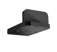 For Evans - Ancoraggio antiscivolo per basso per batteria, con chiodi in acrilico e acciaio per un supporto stabile e ammortizzante per set di batteria