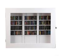 for FACULX Anxiety Libreria Scuoti via le tue ansie, piccola libreria con 200 mini libri, libri finti in legno per decorazione, scatole di libri in miniatura (B)