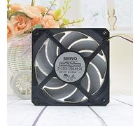 For Fan D1225C12B6AS-25-60CFM, 2350RPM, Low Noise 28dBA, High-Precision Double Ball Bearing Ultra-Silent 12V 120mm LMNCBVYA