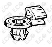 For Fiat 131 Kit 100pz Clip Ritegno Tirante Giunto Astina Porta-Tiranteria