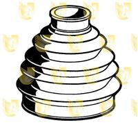 For Fiat Brava Bravo Vers.1.9 td 4pz Cuffia Giunto Lato Ruota Ø23x80mm h=87mm
