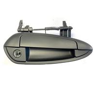 For Fiat Grande Punto 3p 2005> Maniglia Esterna Anteriore Dx Nera C/Foro Chiave