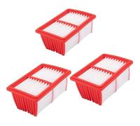 For filtro HEPA di ricambio for aspirapolvere BOSCH, 3 pezzi, for modelli GDE12, GDE18V-12, GDE18V-16, GDE28D, compatibile con la parte 2608000717