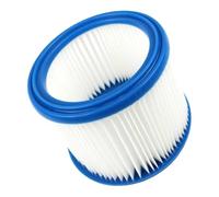 For filtro HEPA for aspirapolvere Bosch 2607432024 rotondo blu bianco 18x14x14,5 cm for la rimozione di polvere e allergeni(1 PACK)