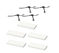 For filtro HEPA for aspirapolvere robot, spazzola laterale for Vileda VR 201 VR201 PetPro, pezzi di ricambio for aspirapolvere robot(Light Grey)