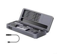 for fnirsi HS-02 Saldatore Storage Box Set, Smart Saldatura Stazione Mobile Workbench Organizer con Vani Utensili per Elettronica (B)