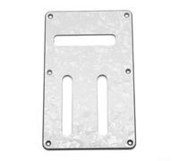 FOR For IBANEZ Style Guitar Backplate PVC 142.2 x 89.6 mm 1+2 Copertura di cablaggio Supporto Standard Guitar Electronics Service Requisiti (C)