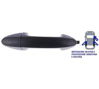 For Ford Fiesta 01.2013>04.2017 Maniglia Esterna Apriporta Anteriore Dx Primer