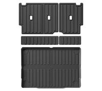 For Ford For Bronco 4 Door 2021-2024 Car Floor Mats Cargo Liner Trunk/Backrest Pad TPE 3D Left Rudder(Bronco 4men Trunk 5P)