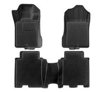 For Ford For Bronco 4 Door 2021-2024 Car Floor Mats Cargo Liner Trunk/Backrest Pad TPE 3D Left Rudder(Bronco 4men 6P)