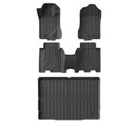 For Ford For Bronco 4 Door 2021-2024 Car Floor Mats Cargo Liner Trunk/Backrest Pad TPE 3D Left Rudder(Bronco 4men 4P)