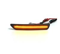 FOR FORD MUSTANG 2010-2014 LED SIDE MARKER LIGHT LAMP SMOKED 4PCS FRONT & REAR