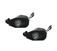 For Ford Mustang 2013-2022 LED Pozzanghera laterale Laser-Specchietto retrovisore Pozzanghera Luci di benvenuto con logo di cortesia