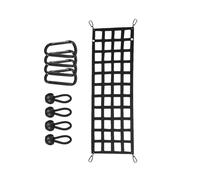 For Full-Size Trucks, Secures Motorcycles, Bicycles, Kayaks, and Gear for Safe Transportation Pickup Truck Tailgate Net - Bed Mesh Barrier, Cargo Organizer | Adjustable Storage Divider