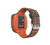 For Garmin Forerunner 310xt Two-color Silicone Watch Band(grey Yellow)
