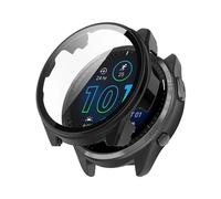 For Garmin Forerunner 965 Pc + Toughened Film Integrated Watch Protective Case