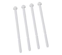 For GEBERIT for Twinline 240.074.00 Asta di spinta Attuatore di ricambio Asta di scarico Set di parti for WC bianche 4 pezzi