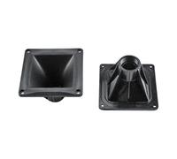 for ghxamp 4,5 Pollici 115mm*115MM Tweeter Horn Driver Head 34MM Altoparlante Fatto in casa Plastica for ABS Shell Accessori Adattatore 2PCS
