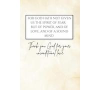 For God Hath Not Given Us the Spirit of Fear