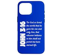 For God so loved the world John 3:16 Custodia per iPhone 16 Pro Max