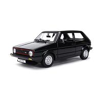 For Golf MK1 GTI 19791:24 Simulazione Hot Hatch Static Die Cast Da Collezione Model Car Toys Macchinine Mini Auto(Nero)