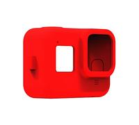 For Gopro 8 Camera Silicone Protective Case Gopro 8 Silicone Case Camera Accessories Protective Case for Panoramic Accessories Lens (Gopro 8, Red) GP483
