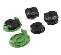 For Greenworks G40LT Trimmer Set di bobine di ricambio con 6 fili doppi e 2 bobine for filo for decespugliatore
