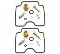 For GS500 2001-2002 GS 500 Kit di riparazione del carburatore for motocicletta Valvola a spillo Diaframma galleggiante Completo(2)