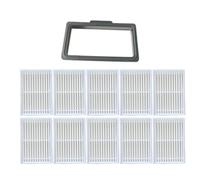 For guarnizioni in gomma del telaio del filtro HEPA for aspirapolvere robot Menuett 800-262 Smart Robotic Vacuum Parts Accessories(Light Grey)