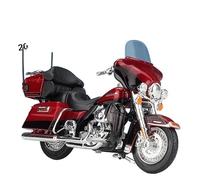 For Harley 2013 Flhtk Electra Glide Ultra Limited, 1997 FXDL Dyna Low Rider, 1:18 Motorcycle Models Vehicle Miniature Sculpture Collection Gift(1:12 Glide Ultra Limited)