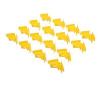 for Harvest Right - Set di 16 vassoi impilabili per liofilizzatore - Divisori in plastica robusta per conservazione verticale degli alimenti - Si adatta a 5 vassoi per pila in dispensa (giallo)