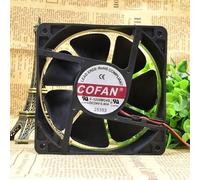 For High Airflow 105 CFM, Low Noise 38 dBA, Ideal for Applications COFAN F-1238M24B 24VDC 0.40A 12CM Double Ball Bearing Inverter Fan - LMNCBVYA(E1-plug)