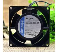 For High Temperature Resistant Fan - 2800RPM, 29.6CFM, Double Ball Bearing, 50,000 Hours Lifespan 8500N 8CM 8038 115V AC LMNCBVYA