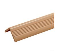 For Home For Table Corner Guard - Strisce morbide a forma di L, per davanzali e mobili interni, protezione di sicurezza (marrone, 3,5 cm)