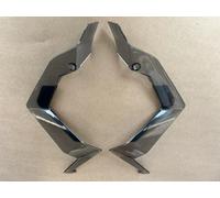 For HON-DA 2025 XADV750 X-ADV 750 Modification Winding Strip Wind Cutting Fixed Wind Wing Leg Shield Side Protection Windshield (Light Black)